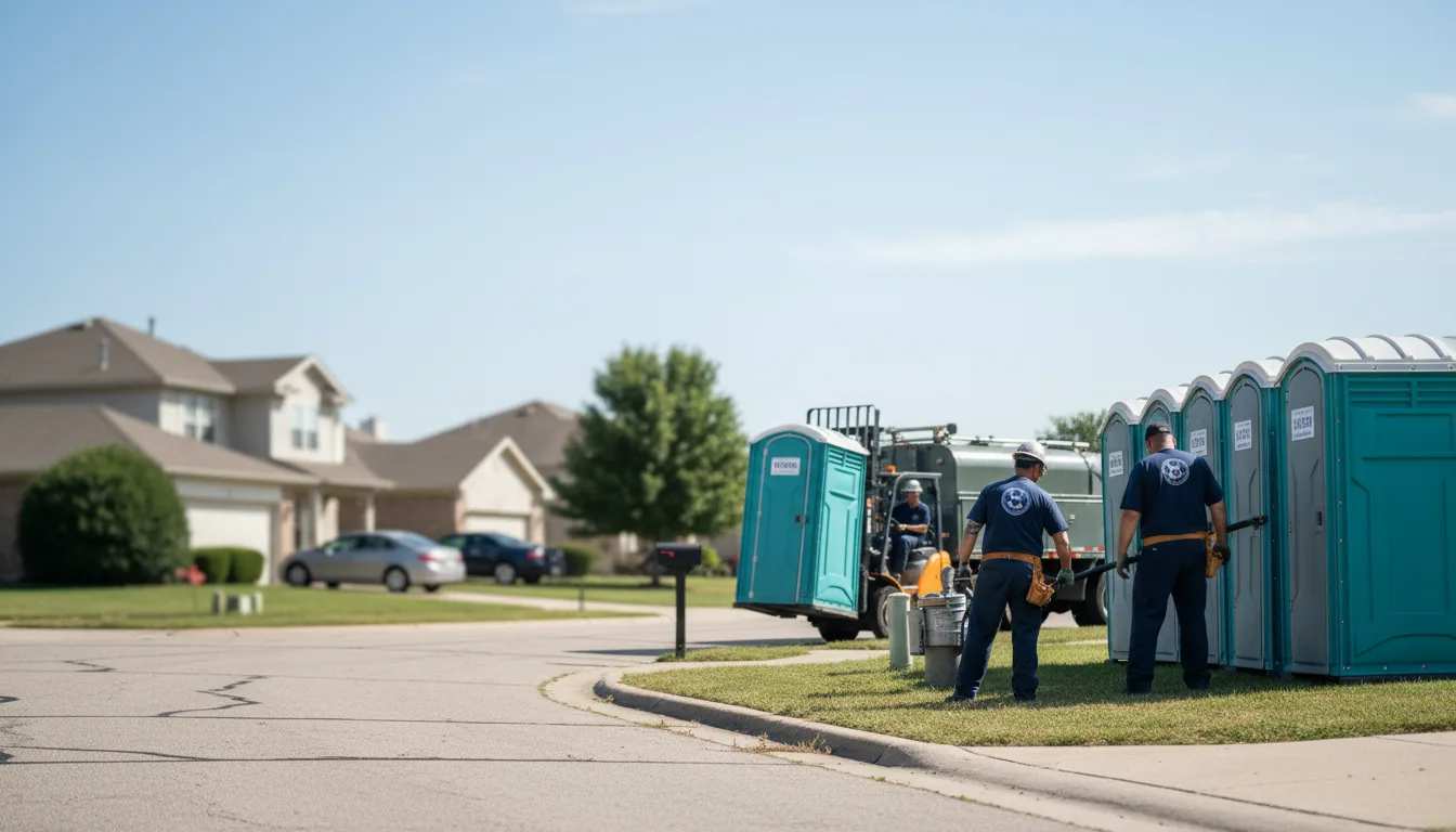 Porta Potty Rental in Wickett, TX near me